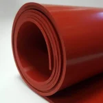 şeffaf kırmızı silikon leha